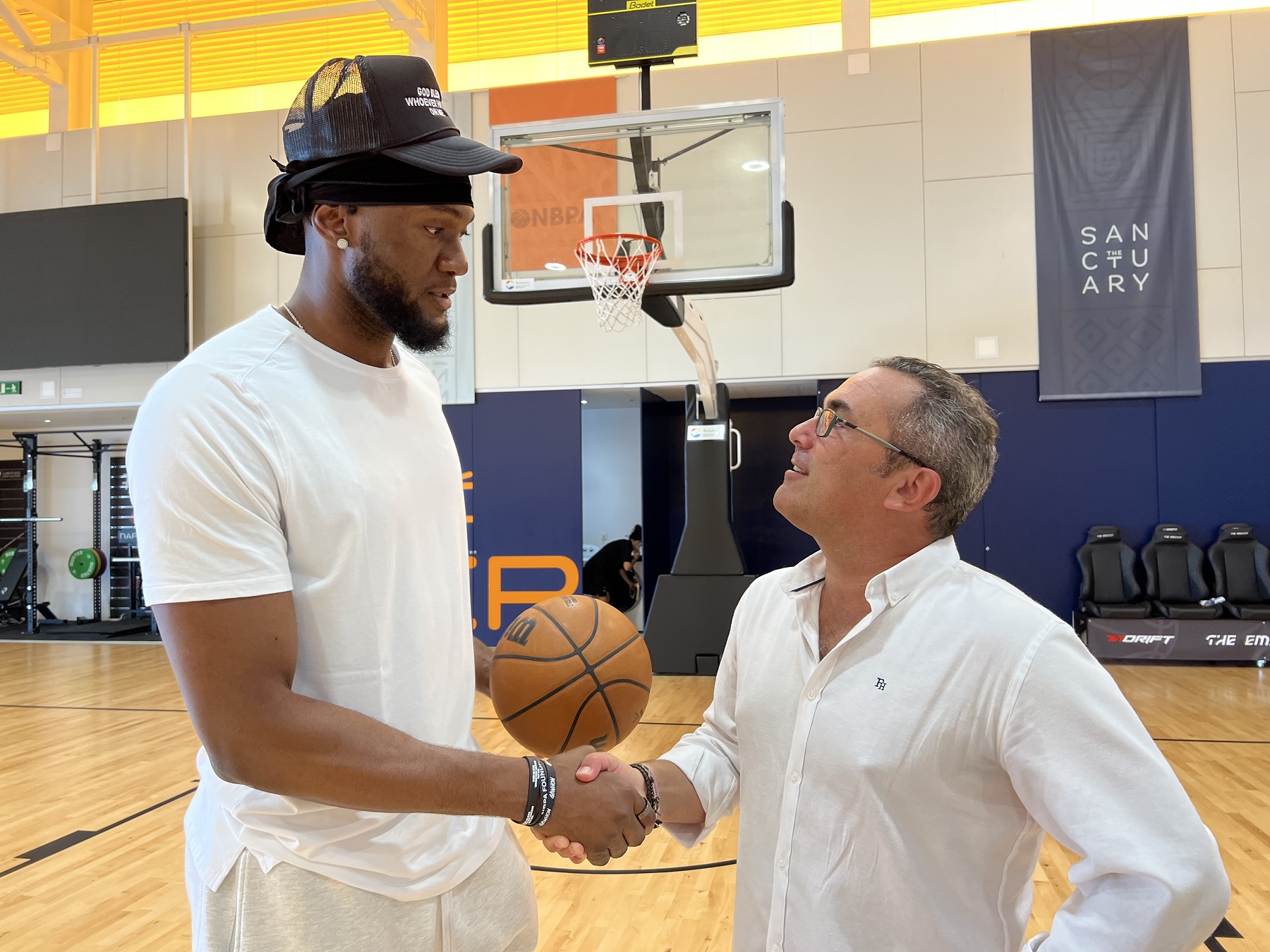 El Centro de Entrenamiento Fuengirola-Higuerón acoge las jornadas de la  NBPA 'The Sanctuary' con presencia de jugadores NBA - Fuengirola