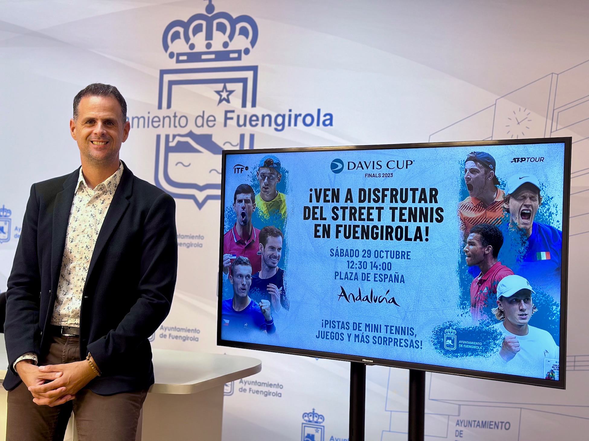 Fuengirola vivirá el ambiente de la Copa Davis con una jornada Street Tenis este sábado en la plaza España - Fuengirola