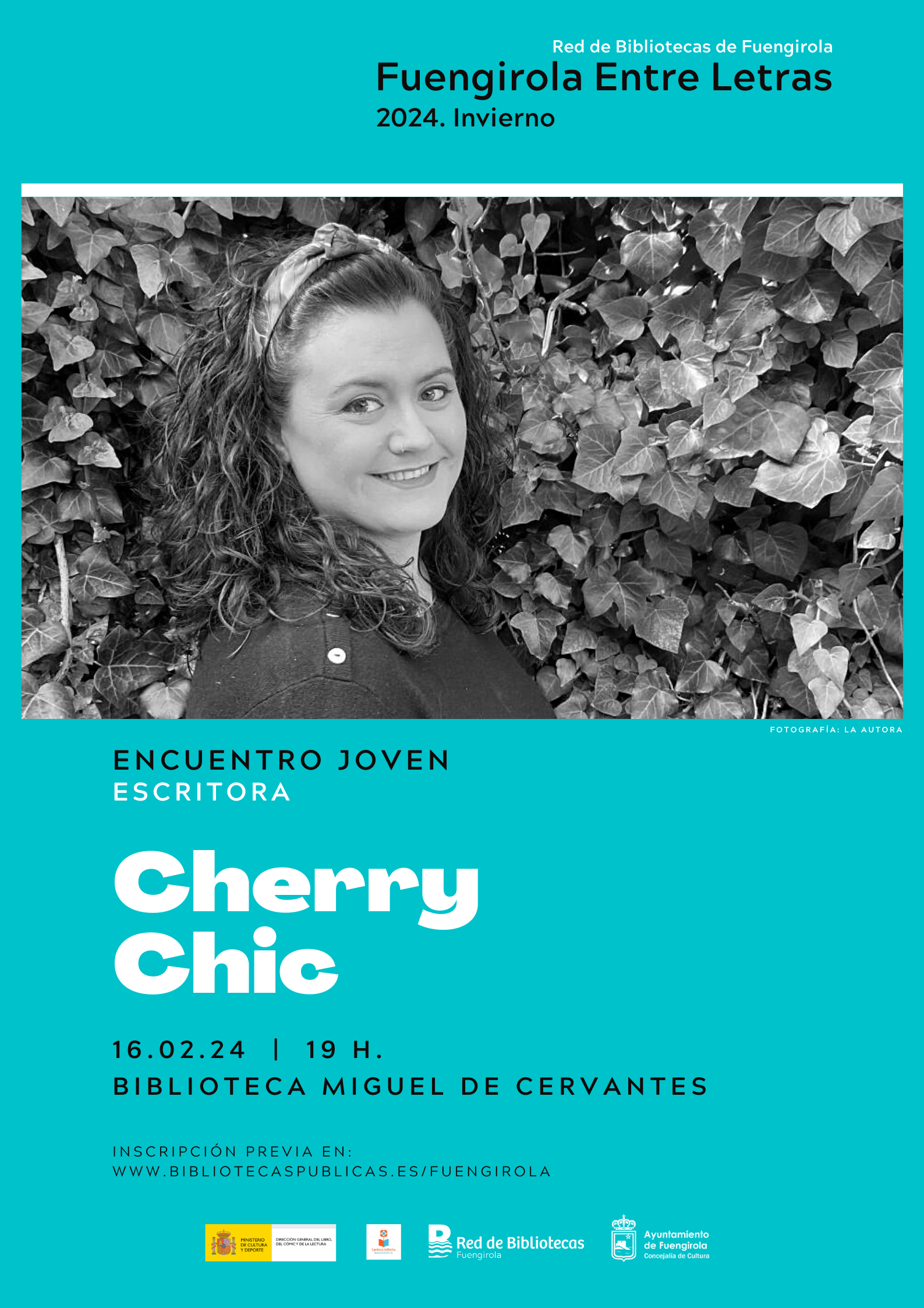 ENCUENTRO CON LA ESCRITORA CHERRY CHIC. Fuengirola Entre Letras