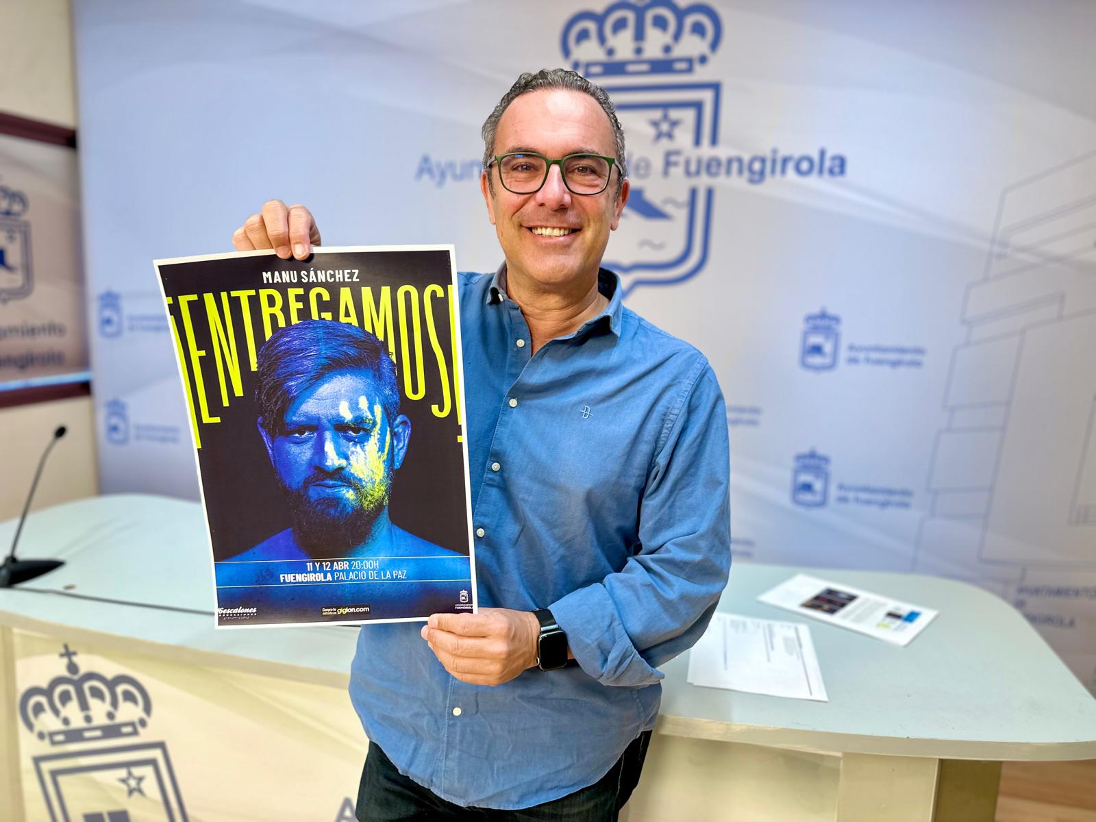 Manu Sánchez presentará en el Palacio de la Paz de Fuengirola su nuevo espectáculo ‘Entregamos’ los días 11 y 12 de abril 1 Rodrigo Romero anuncia el espect%C3%A1culo de Manu S%C3%A1nchez