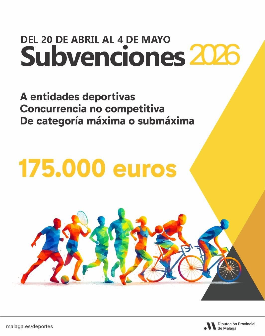 cartel subvenciones deportivas diputaci%C3%B3n