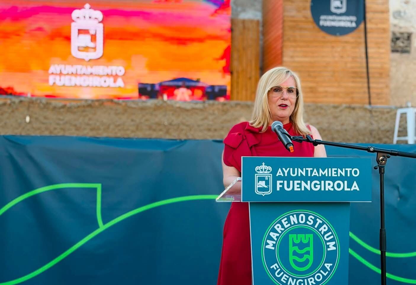 Marenostrum Fuengirola presenta su edición más ambiciosa consagrando a la Costa del Sol como epicentro musical de Europa 2 La alcaldesa Ana Mula se diriga a los asistentes a la presentaci%C3%B3n de Marenostrum Fuengirola 2026
