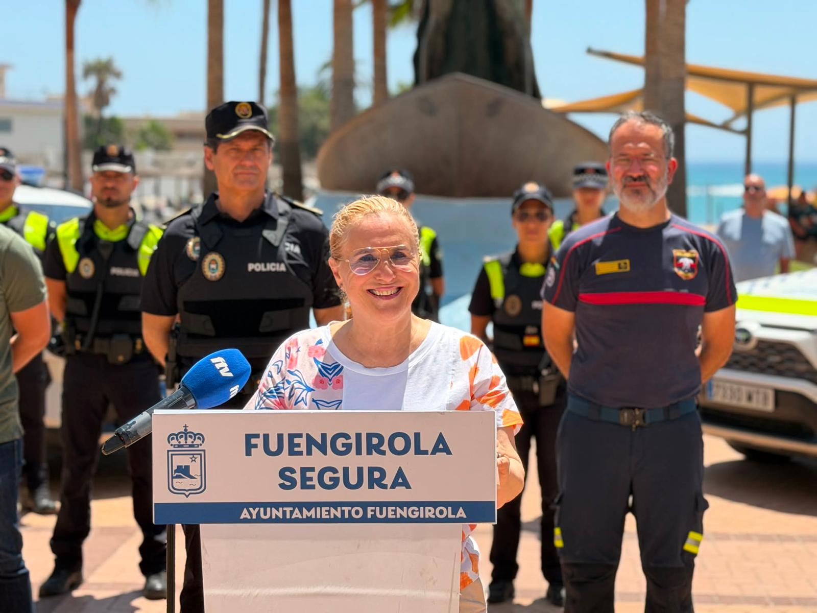 La alcaldesa Ana Mula informa del Dispositivo Especial de Verano de Polic%C3%ADa Local