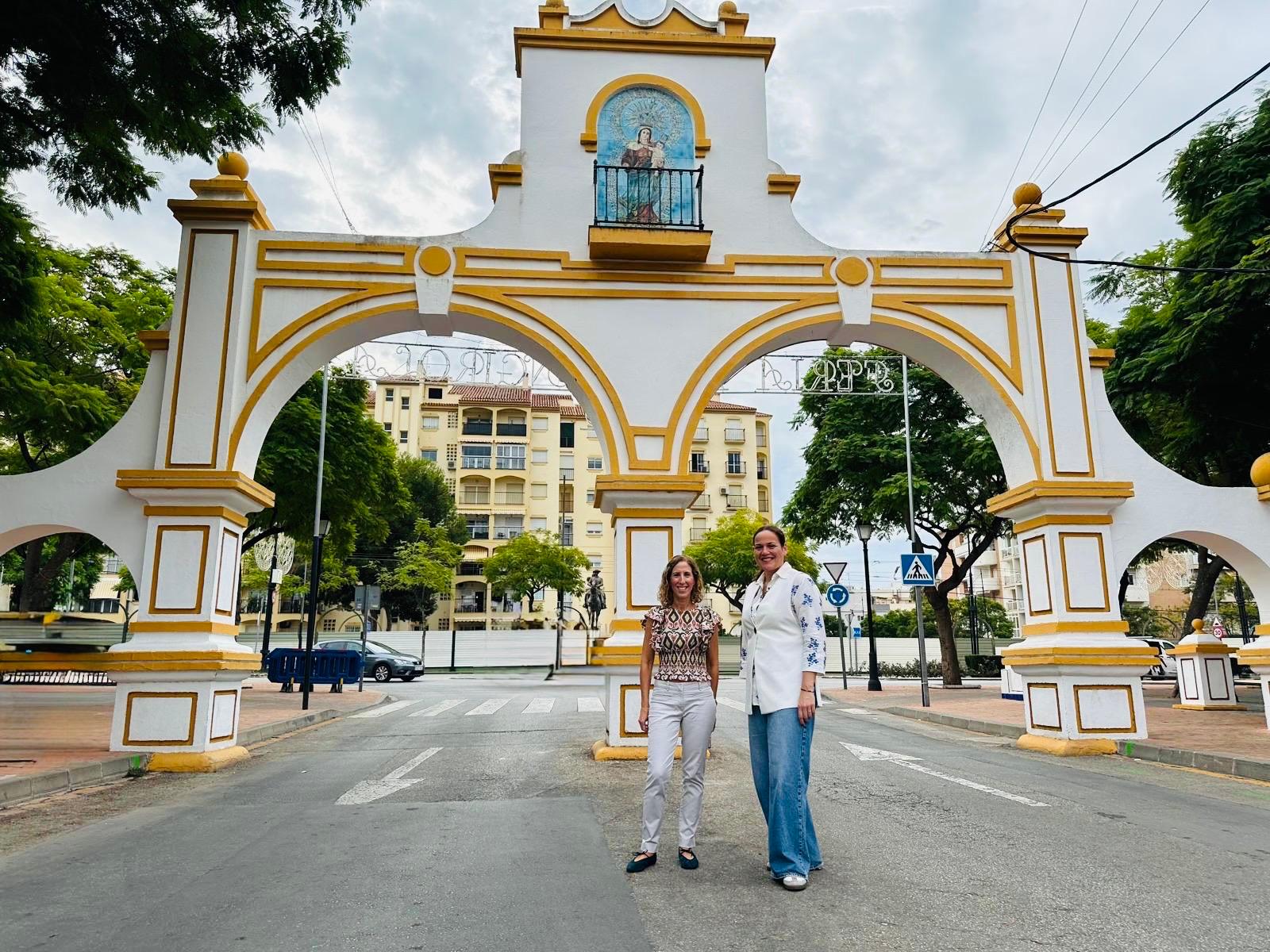 El Ayuntamiento de Fuengirola despliega el mayor dispositivo de seguridad de los últimos años para la Feria del Rosario 2 D%C3%ADaz y Moreno informan del dispositivo de Limpieza para la Feria del Rosario